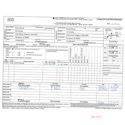 Hydrogen Water Bottle