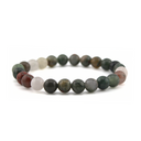 African Bloodstone EEBracelet EESystem bio-scalar enhanced for protection, abundance, and energy