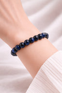 EEBracelet Hawkeye has a navy blue beaded 